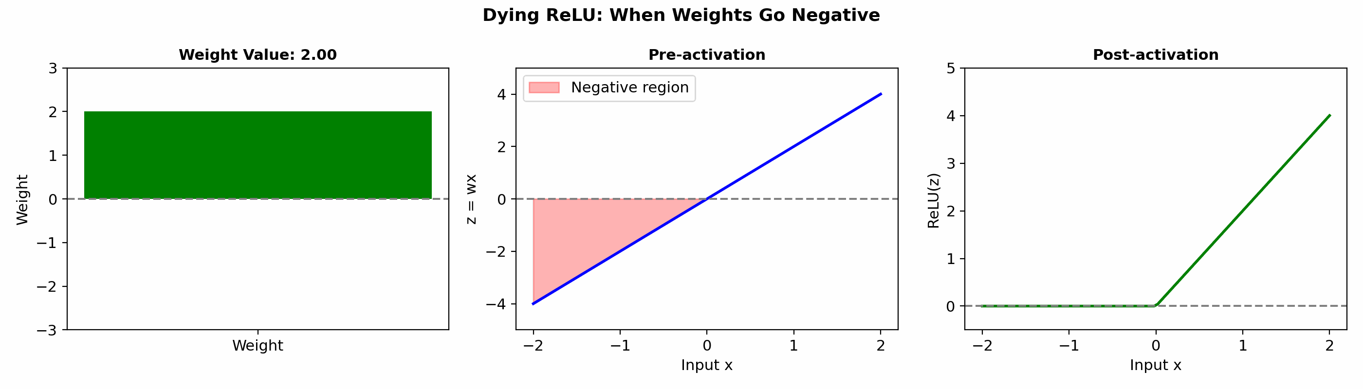 Dying ReLU Visualization