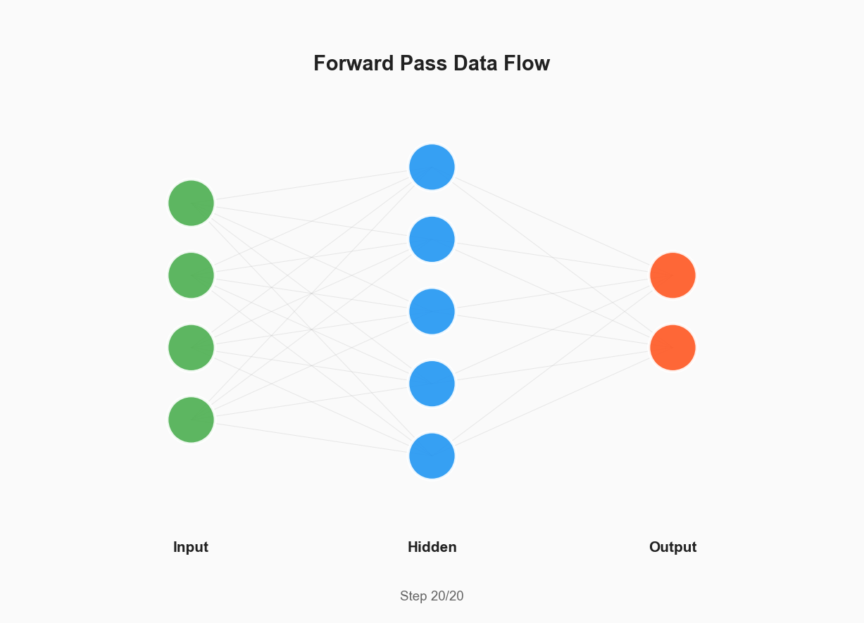 Forward Pass Flow Diagram