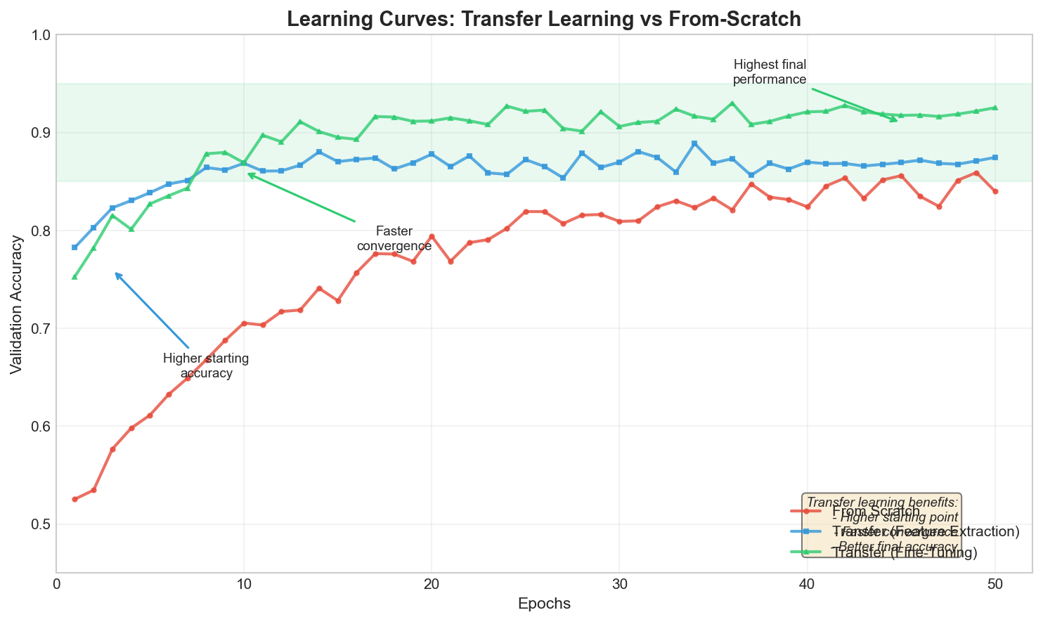 Learning Curve Comparison